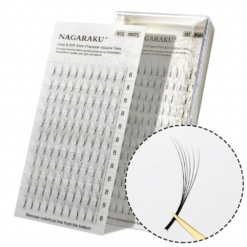 RZĘSY GOTOWE KĘPKI NAGARAKU 3D 120szt. 0.07 C 8mm