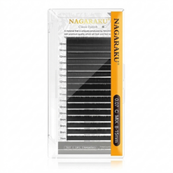 Rzęsy NAGARAKU PREMIUM Czarne 3DW-shape Mix C, 0.07, 8-15mm