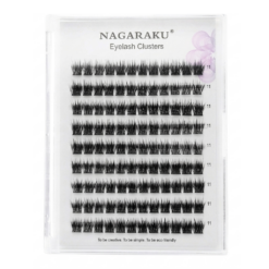 Rzęsy NAGARAKU Premium MIX D 0,07 9-14mm BLACK 132pcs